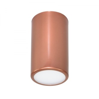 Temar CLEO TB E27 170 COPPER - Stropní svítidlo CLEO TB 170 1xE27, Ø100, měď/plast