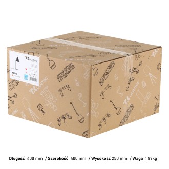 TK Lighting 16009 - Stolní lampička Cono 1xE27, černá