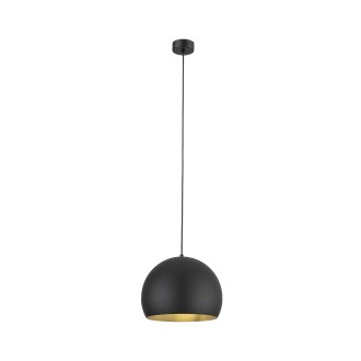 TK Lighting 10168 - Lustr Zoe 1xE27, Ø270, černá