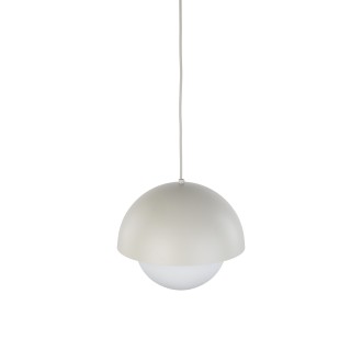 TK Lighting 10274 - Lustr Bono 1xE27, Ø270, béžová/bílá