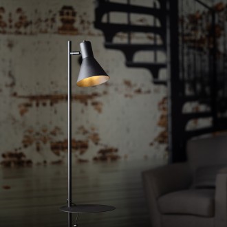 TK Lighting 5864 - Stojací lampa Jump 1xE27, černá