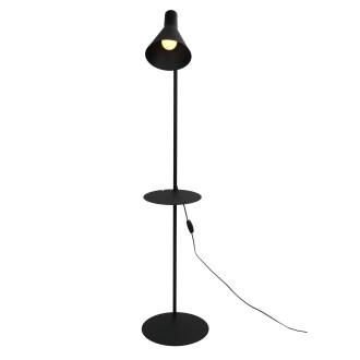 TK Lighting 5864 - Stojací lampa Jump 1xE27, černá