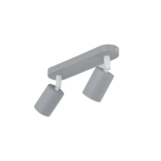 TK Lighting 10241 - Bodové svítidlo Livia 2xGU10, šedá