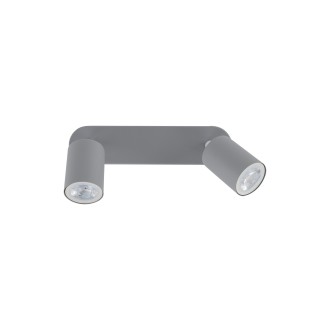 TK Lighting 10241 - Bodové svítidlo Livia 2xGU10, šedá