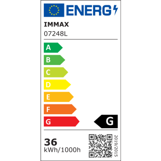 Immax neo 07248L - Stropní chytré LED svítidlo Semplici 36W, 2700-6500K, 2736lm, Ø400, černá Wi-Fi + dálkové ovládání