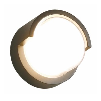 TOP LIGHT Malaga K - Venkovní nástěnné LED svítidlo Malaga K 12W, 4000K, 1080lm, IP65, černá