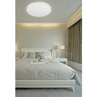 TOP LIGHT Revit 40B RC - Stropní LED svítidlo Revit 40B 36W, 3000-6500K, 3600lm, Ø400, bílá + dálkové ovládání