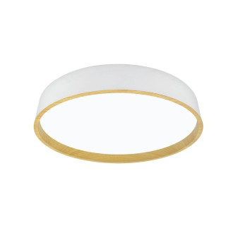 TOP LIGHT Dekor 50B RC - Stropní LED svítidlo Dekor 50B 60W, 3000-6500K, 6000lm, Ø500, bílá + dálkové ovládání