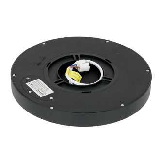 Stropní LED svítidlo MAQ 18W, 3000/4000/6500K, 1850lm, Ø230, černá
