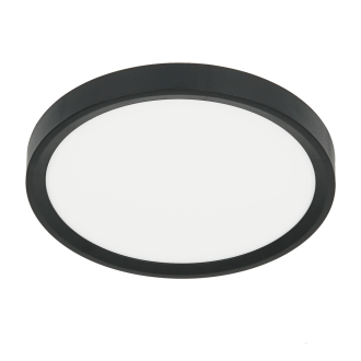 Stropní LED svítidlo MAQ 18W, 3000/4000/6500K, 1850lm, Ø230, černá
