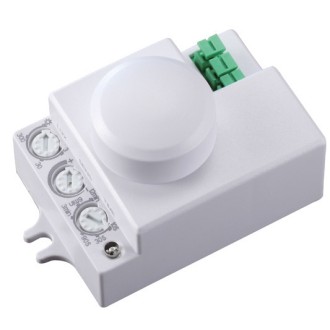 Temar CLEO 400 IP54 WITH MOTION SENSOR GREY - Stropní svítidlo CLEO 3xE27, IP54, Ø400, šedá + senzor