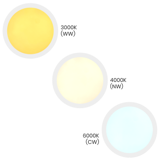 Stropní LED svítidlo MAQ 24W, 3000/4000/6500K, 2500lm, Ø300, bílá
