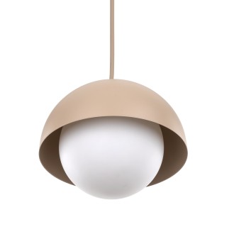 TK Lighting 10644 - Lustr BONO SABIA 1xG9, Ø170, béžová