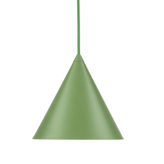 TK Lighting 10885 - Lustr CONO PEAPOD S 1xE27, Ø190, zelená