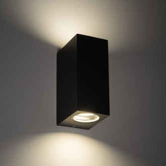 TK Lighting 10970 - Venkovní nástěnné svítidlo AXIS GRAY 2xGU10, IP44, šedá