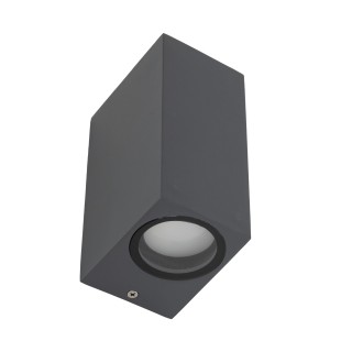 TK Lighting 10970 - Venkovní nástěnné svítidlo AXIS GRAY 2xGU10, IP44, šedá