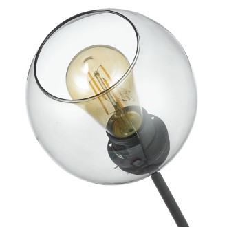 TK Lighting 2731 - Stropní svítidlo Fairy graphite 6xE27, černá/grafit