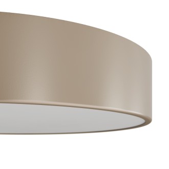 Temar CLEO 600 BEIGE - Stropní svítidlo CLEO BEIGE 5xE27, Ø600, béžová/bílá