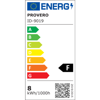 Idea led ID-9019 - Nástěnné koupelnové LED svítidlo VENUS 8W, 4200K, 580lm, IP44, 40cm, bílá