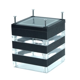 Idea led ID-8019-CZ - Venkovní stojanové svítidlo SAGITTA 1xE27, IP54, 60cm, černá + senzor