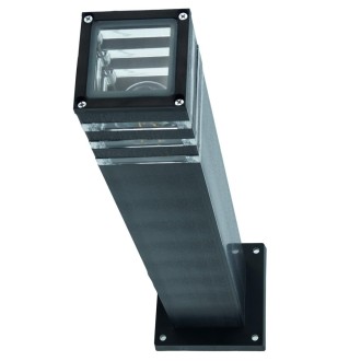 Idea led ID-8019-CZ - Venkovní stojanové svítidlo SAGITTA 1xE27, IP54, 60cm, černá + senzor