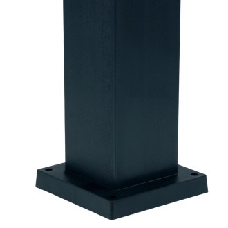 Idea led ID-8019-CZ - Venkovní stojanové svítidlo SAGITTA 1xE27, IP54, 60cm, černá + senzor