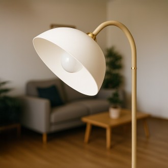 Stojací lampa ZACK CASHMERE 1xE27, kašmír