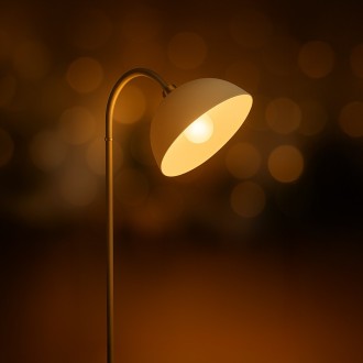 Stojací lampa ZACK CASHMERE 1xE27, kašmír