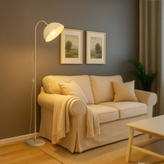 Stojací lampa ZACK CASHMERE 1xE27, kašmír