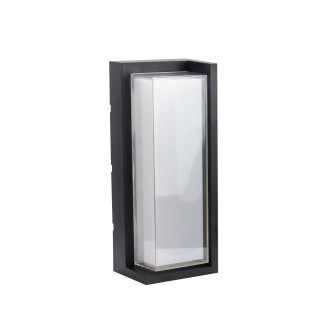 Spectrum SLI003052CCT_PW - Venkovní nástěnné LED svítidlo VERTO BLOCK 20W, 2700/4000/6000K, 2400lm, IP65, černá