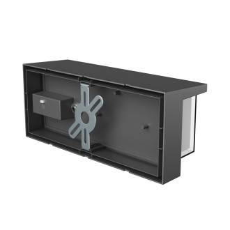 Spectrum SLI003052CCT_PW - Venkovní nástěnné LED svítidlo VERTO BLOCK 20W, 2700/4000/6000K, 2400lm, IP65, černá