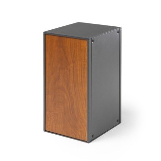 Rendl R14174 - Venkovní stojanové svítidlo KING 30 R7s 78mm, IP65, antracit/dekor dřeva