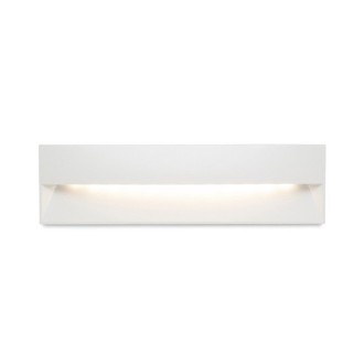 Rendl R14204 - Zápustné LED svítidlo do stěny REP 18 6W, 3000K, 330lm, 230V, 90°, IP65, bílá