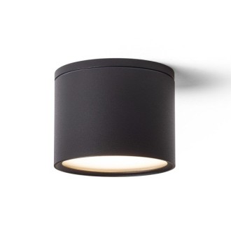 Rendl R14231 - Venkovní stropní svítidlo SKY 1xGX53, 230V, IP65, Ø90, černá