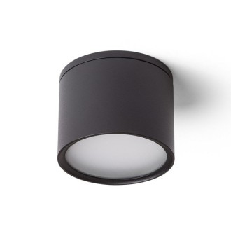 Rendl R14231 - Venkovní stropní svítidlo SKY 1xGX53, 230V, IP65, Ø90, černá