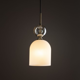 TK Lighting 11020 - Lustr SOPHIA COGNAC WHITE 1xE14, bílá/koňak/černá/zlatá