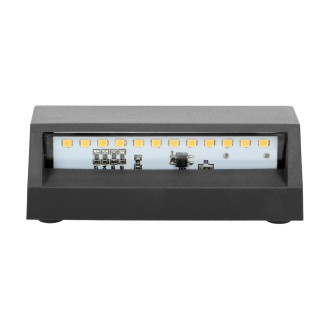 Adviti AD-OP-6190L4 - Venkovní orientační svítidlo na stěnu ENYE 1,5W, 4000K, 60lm, IP65, šedá