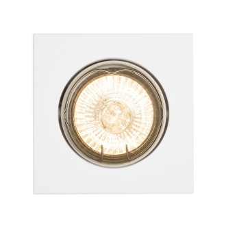 Rendl R11745 - Náklopné podhledové svítidlo Topic SQ 1xGU10, 230V, 82x82, matná bílá