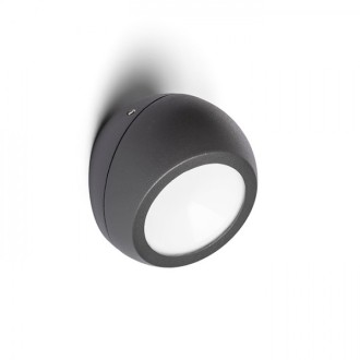 Rendl R13502 - Venkovní nástěnné LED svítidlo SIV 6W, 3000K, 360lm, IP54, antracit