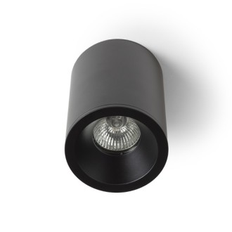 Rendl R13607 - Stropní koupelnové svítidlo Eileen 1xGU10, Ø85, IP65, černá