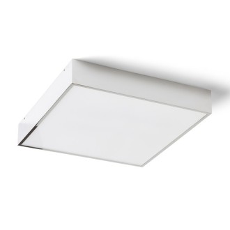 Rendl R13698 - Stropní koupelnové LED svítidlo Merano 24W, 3000K, 1700lm, 350x350, IP44, chrom