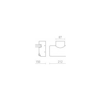Rendl R13654 - Venkovní nástěnné LED svítidlo Rina 12W, 3000K, 900lm, IP65, antracit/opál + senzor