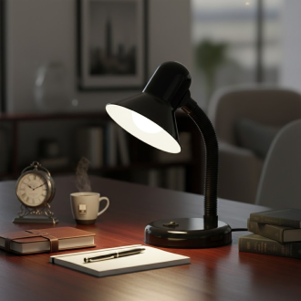 Mi by Milagro - Stolní lampička Mentor 1xE27, černá