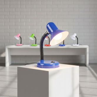 Mi by Milagro - Stolní lampička Mentor 1xE27, modrá