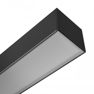 Spectrum SLI047315CCT_PW - Stropní LED svítidlo ALLDAY BASIC 20/30/40W, 2700/4000/6000K, 5000lm, UGR<19, černá/prizmatický kryt