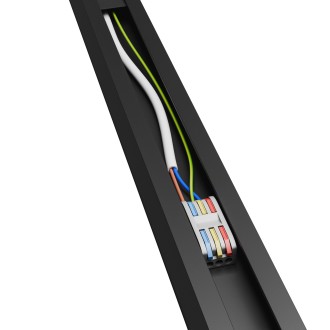 Spectrum SLI047319CCT_PW - Stropní LED svítidlo ALLDAY BASIC 30/40/50W, 2700/4000/6000K, 6250lm, UGR<19, černá/prizmatický kryt