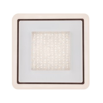 Globo 41295-36 - Stropní LED svítidlo Silvie 36W, 3000-6000K, 3000lm, bílá/chrom/opál + dálkové ovládání