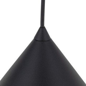 TK Lighting 10057 - Lustr Cono 1xE27, Ø335, černá