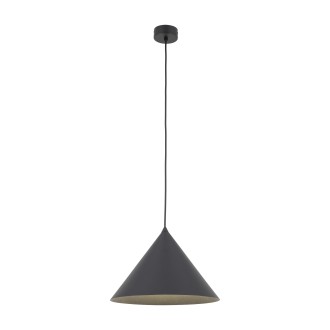 TK Lighting 10057 - Lustr Cono 1xE27, Ø335, černá